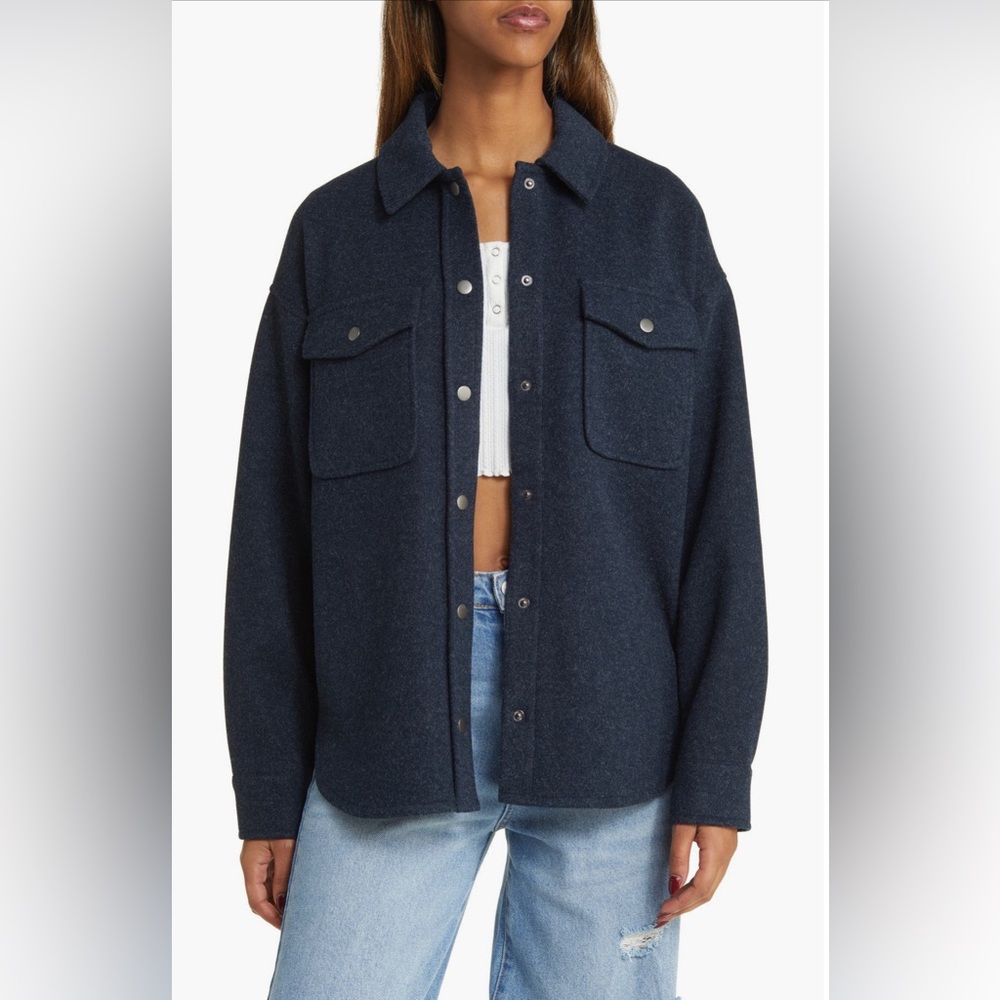 $60 MSRP NWT Thread & Supply Women’s Shacket size L